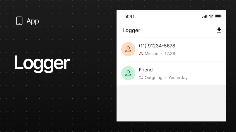 Logger app cover image